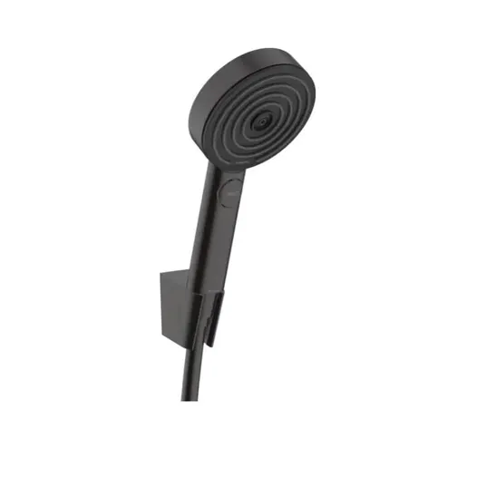 Hansgrohe Pulsify Select - dušikomplekt, 3 dušijuga, koos hoidiku ja 160 cm voolikuga, matt must 24303670