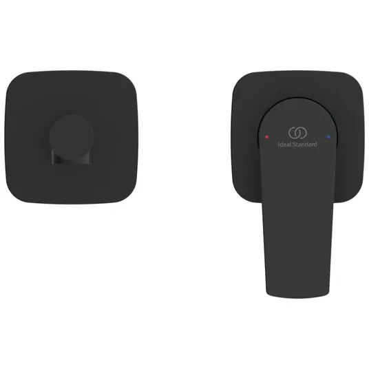 Ideal Standard Ceralife C – paslėpta praustuvo maišytuvas, 2 skylių montavimas, šilkinė juoda BE057XG