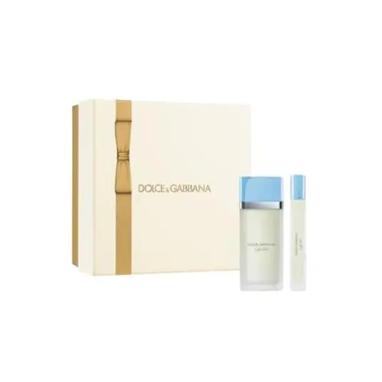 Rinkinys moterims Dolce & Gabbana Light Blue Pour Femme EDT 50 ml + kūno losjonas 10 ml