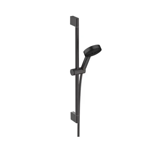 Hansgrohe Pulsify Select - dušikomplekt, 3 dušipihustit, 67 cm varras ja voolik, must matt 24160670