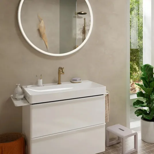 Hansgrohe Tecturis S - valamusegisti Push-Open äravooluga, CoolStart, EcoSmart, harjatud pronks 73340140