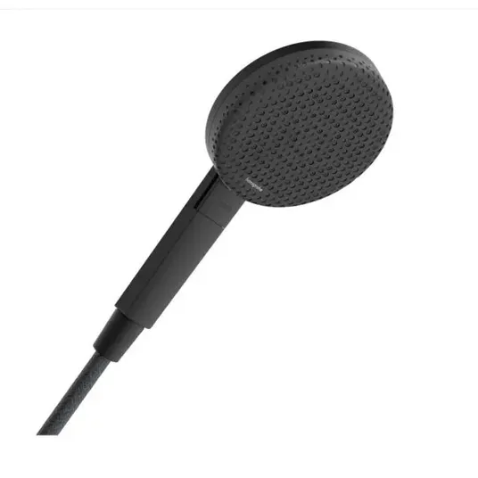 Hansgrohe Raindance Alive Select S – rankinis dušas, 3 srovių tipai, juodas matinis 24500670