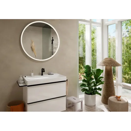 Hansgrohe Tecturis S - kraanikaussi kraanikaussi koos äravoolukomplektiga, CoolStart, EcoSmart, matt must 73323670