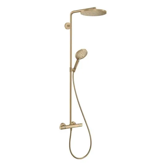 Hansgrohe Raindance Select S - dušiputke dušisammas termostaadiga, 1juga, harjatud pronks 27633140