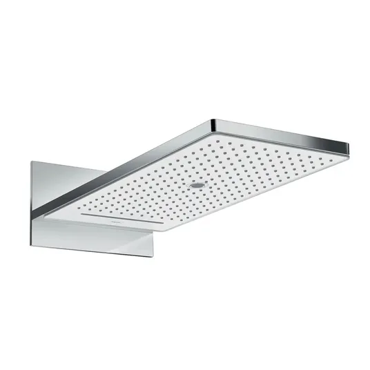 Hansgrohe Rainmaker Select – dušo galvutė 580, 3 sroves, balta / chromuota 24001400