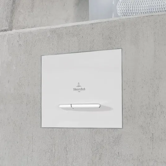 Villeroy & Boch ViConnect praustuvo mygtukas E300, baltas 92218068