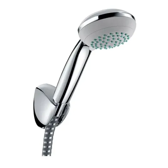 Hansgrohe Crometta 85 – dušo komplektas Variojet 2jet, su laikikliu PorterC 1,25 m, chromuotas 27558000