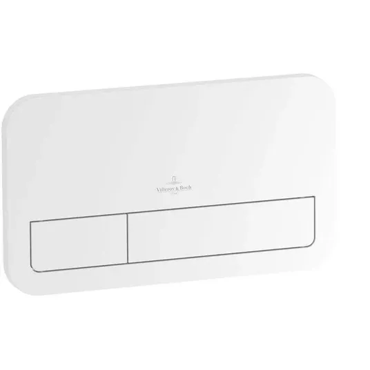 Villeroy & Boch ViConnect praustuvo mygtukas M200, blizgiai baltas stiklas, 922400RE