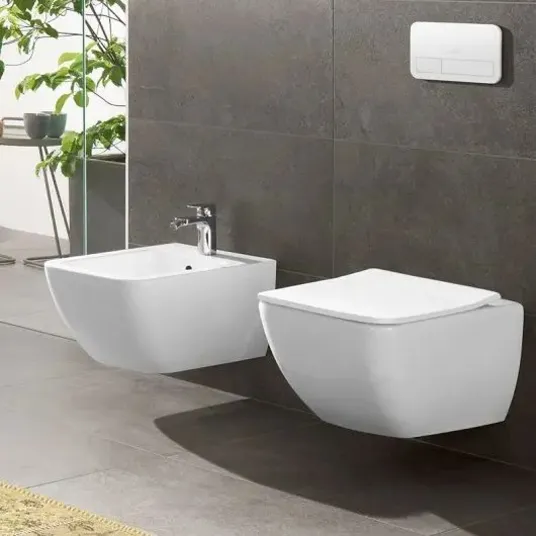 Villeroy & Boch ViConnect praustuvo mygtukas M200, blizgiai baltas stiklas, 922400RE