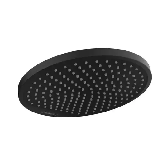 Hansgrohe Crometta – dušo galvutė S 24 cm, EcoSmart, juoda matinė 26724670