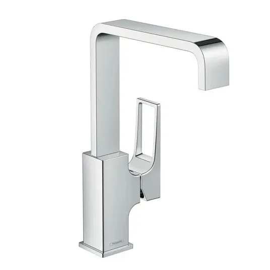 Hansgrohe Metropol - Ühe kangiga valamusegisti 230 koos Push-Open äravoolukomplektiga, kroomitud 74511000