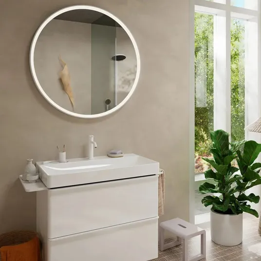 Hansgrohe Tecturis S - valamusegisti koos äravoolukomplektiga, EcoSmart, valge matt 73310700
