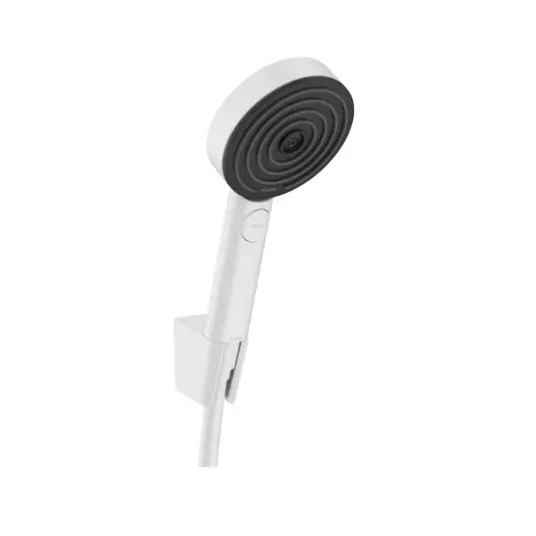 Hansgrohe Pulsify Select - dušikomplekt, 3 dušši, koos klambriga ja 125 cm voolikuga, valge matt 24302700
