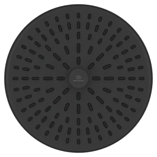 Ideal Standard ALU+ – dušo galvutė, skersmuo 26 cm, šilko juoda BD581XG