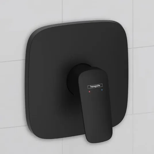 Hansgrohe Logis – paslėpta dušo maišytuvas, juodas matinis 71605670