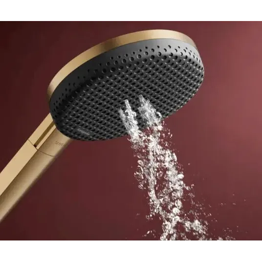 Hansgrohe Raindance Alive Select S - käsidušš, 3 pihustit, EcoSmart, harjatud pronks 24511140
