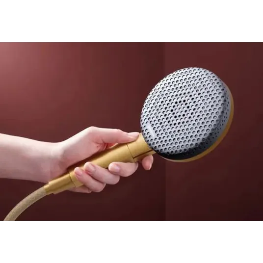 Hansgrohe Raindance Alive Select S - käsidušš, 3 pihustit, EcoSmart, harjatud pronks 24511140