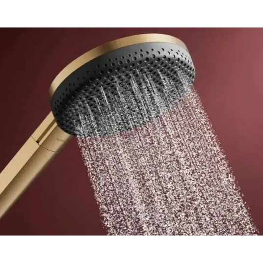 Hansgrohe Raindance Alive Select S - käsidušš, 3 pihustit, EcoSmart, harjatud pronks 24511140