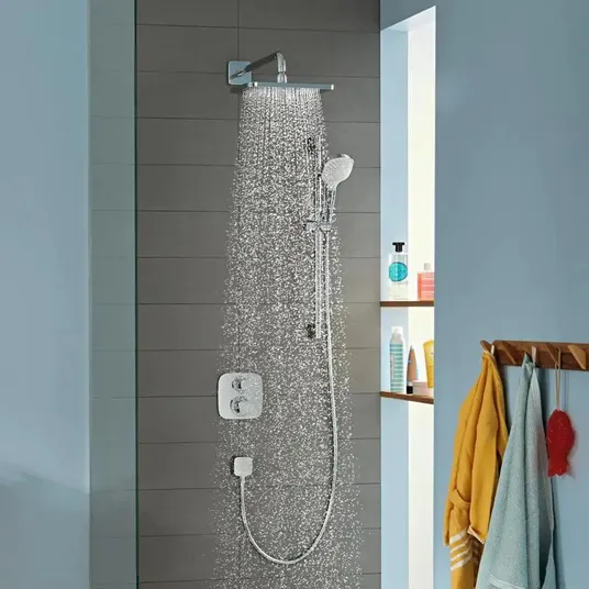 Hansgrohe Croma – dušo galvutė E 280, 1jet, EcoSmart, chromuota 26258000