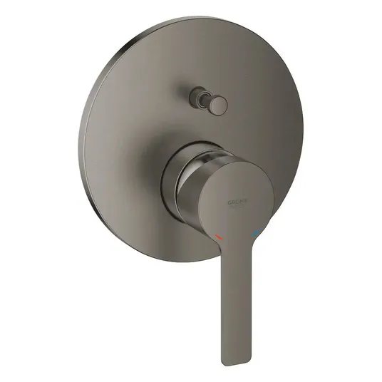 Grohe Lineare – įleidžiamas maišytuvas 2 vartotojams, šlifuotas „Hard Graphite“ 24064AL1