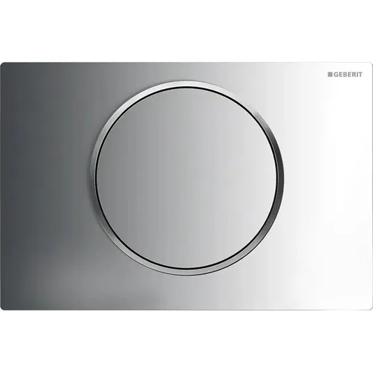 Geberit Sigma10 – Pavaros plokštė SIGMA10, chromas 115.758.KH.5