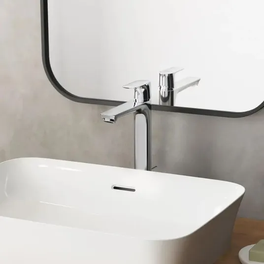 Ideal Standard Connect Air - Slim valamusegisti väljalaskega, Silver Storm A7025GN