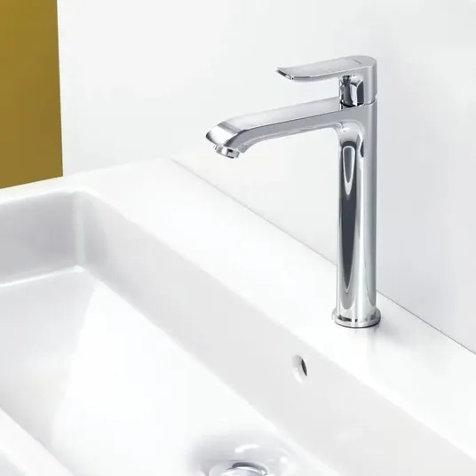 Hansgrohe Metris New - Ühe kangiga valamusegisti 200, koos äravoolukomplektiga, kroomitud 31183000