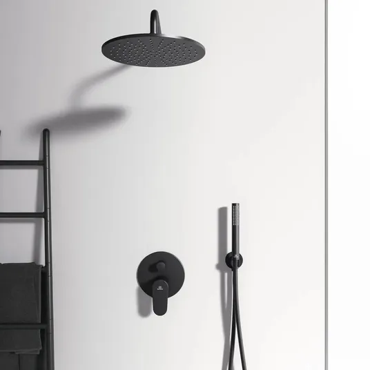 Ideal Standard Cerafine O – paslėpta maišytuvas su 2 išėjimais, juodas BD135XG