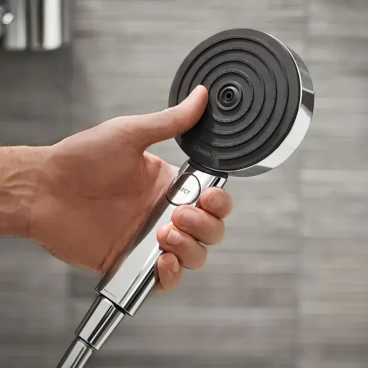 Hansgrohe Pulsify Select - dušikomplekt, 3 dušitüüpi, 96 cm varras ja voolik, kroomitud 24170000