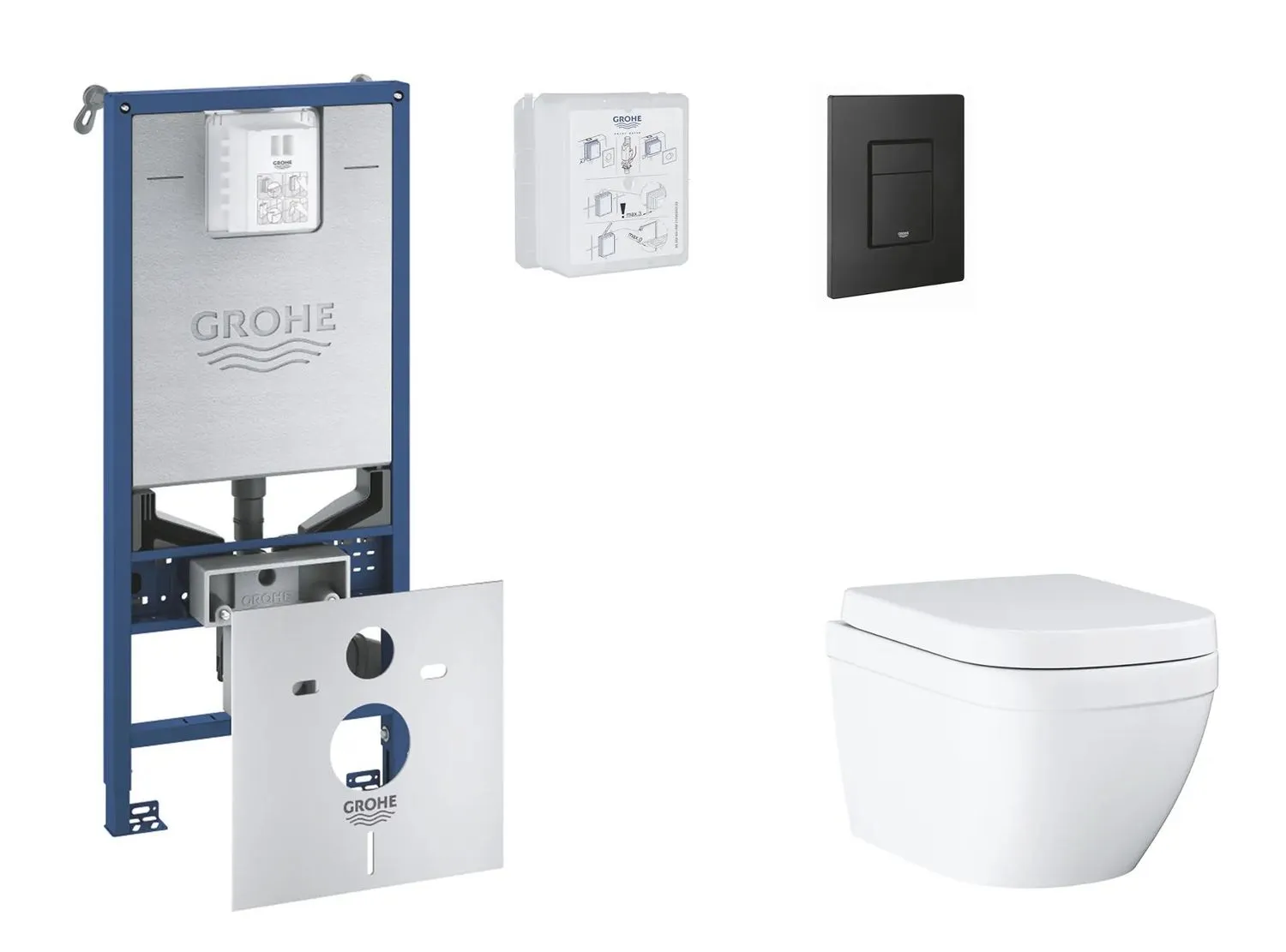Grohe Rapid SLX - Sienas elementu