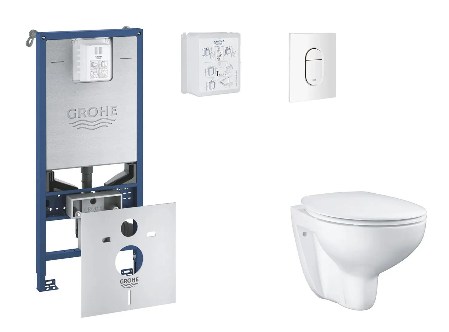 Grohe Rapid SLX - Pie sienas