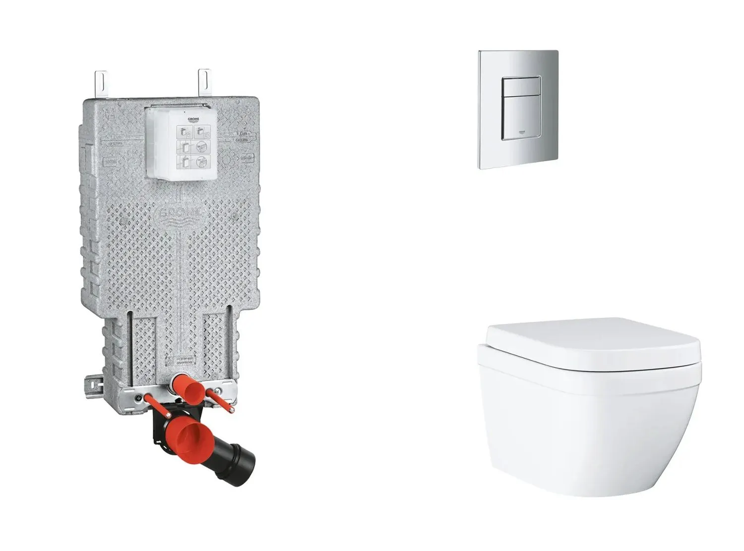 Grohe Uniset - eņģu elementu komplekts