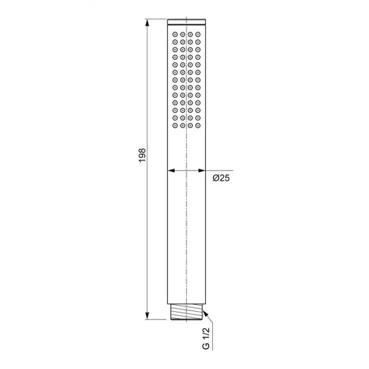 Ideal Standard Idealrain Atelier - käsidušš, kroom BC774AA