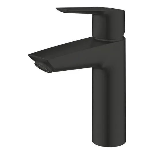 Grohe QuickFix Start - kraanikaussi kraanikaussi ja suruotsaga äravoolukomplekt, matt must 237462432
