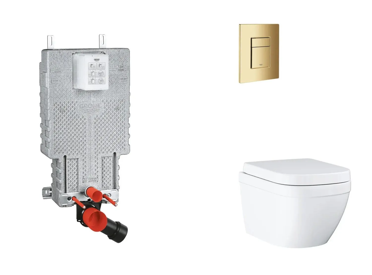 Grohe Uniset - eņģu elementu komplekts