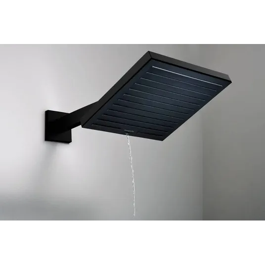 Hansgrohe Pulsify E – dušo galvutė 26x26 cm, EcoSmart, matinė juoda 24331670