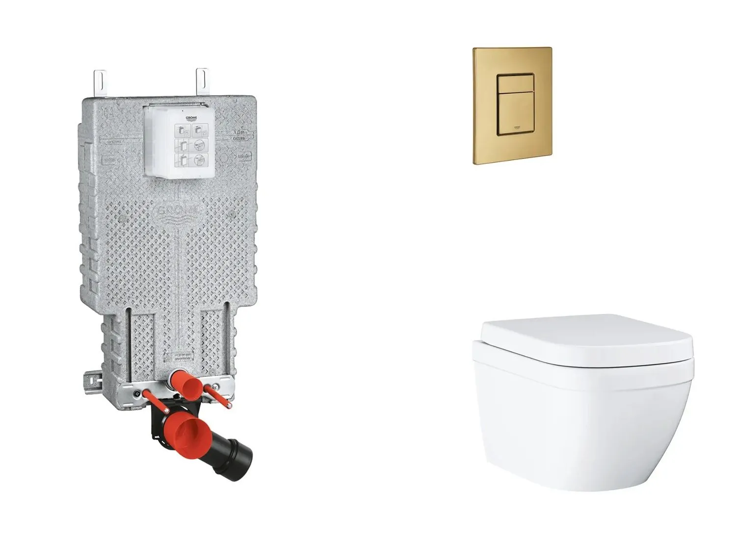 Grohe Uniset - eņģu elementu komplekts