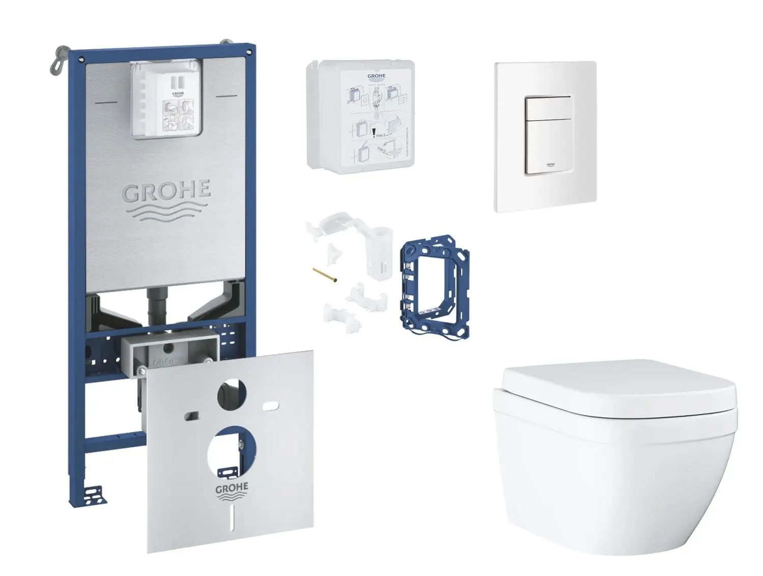 Grohe Rapid SLX – Komplekts: zemvada