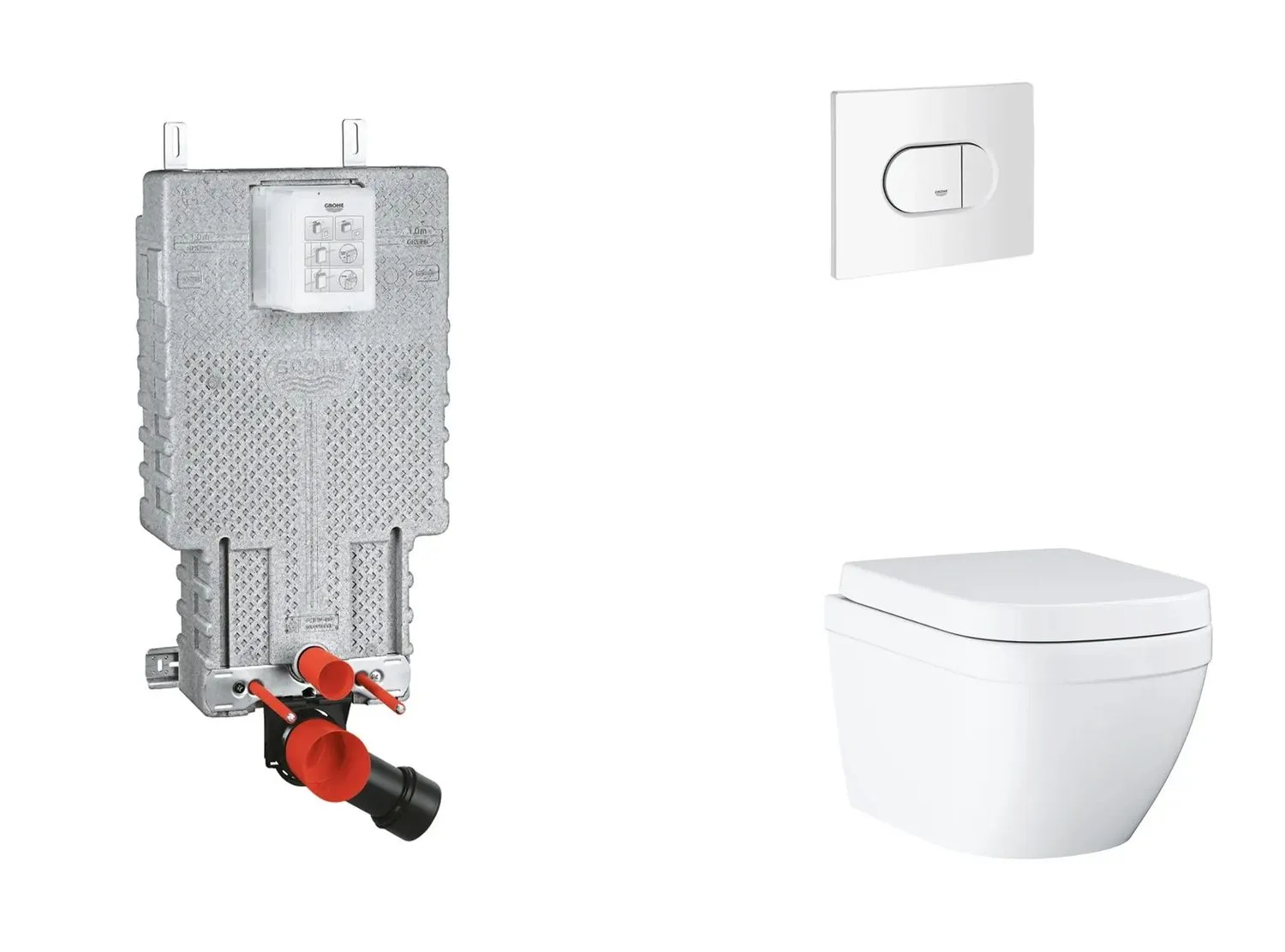 Grohe Uniset - eņģu elementu komplekts