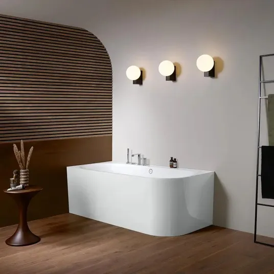 Villeroy & Boch Oberon 2.1 - Vonia 180x80 cm, kairinė, Alpine White UBQ180OBN9CL00VD01