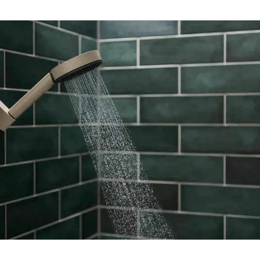 Hansgrohe Pulsify Planet Edition – rankinis dušas, 3 srovių tipai, EcoSmart+, smėlio spalvos 26077210