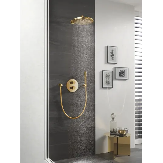 Grohe Rainshower Cosmopolitan - Duššpea Cosmopolitan 310 38 cm pikkuse käepidemega, 1 voolutüüp, Cool Sunrise 26066GL0