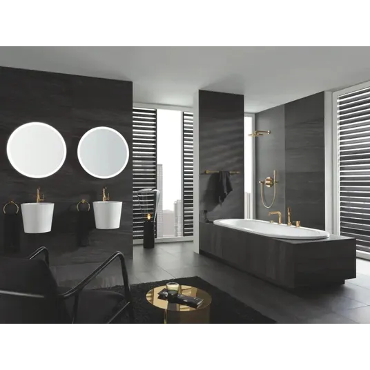 Grohe Rainshower Cosmopolitan - Duššpea Cosmopolitan 310 38 cm pikkuse käepidemega, 1 voolutüüp, Cool Sunrise 26066GL0