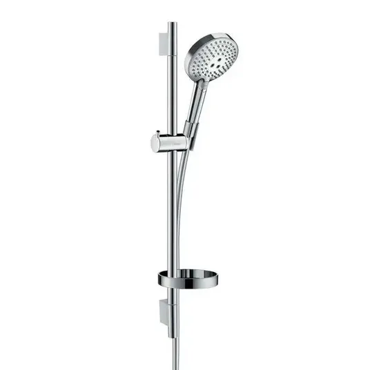 Hansgrohe Raindance Select S – dušo komplektas 120, 3jet P su dušo strypu 65 cm, chromuotas 27654000