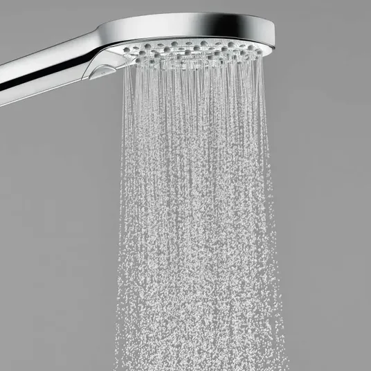 Hansgrohe Raindance Select S – dušo komplektas 120, 3jet P su dušo strypu 65 cm, chromuotas 27654000