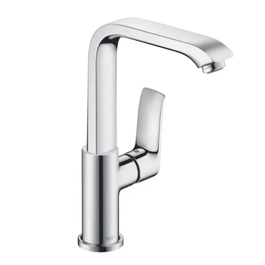 Hansgrohe Metris New - Ühe kangiga valamusegisti 230 koos äravoolukomplektiga, kroomitud 31087000