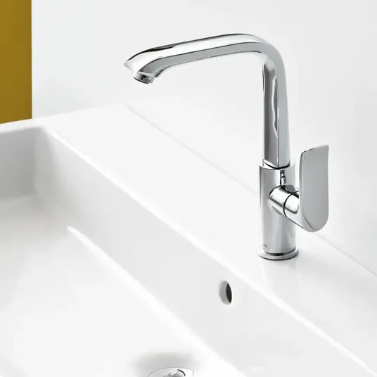 Hansgrohe Metris New - Ühe kangiga valamusegisti 230 koos äravoolukomplektiga, kroomitud 31087000