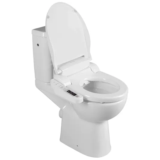 Sapho Blooming Eko Plus WC komplektas - apiplovimo unitazas, SoftClose, Rimless, DualFlush, baltas NB-1160D-1
