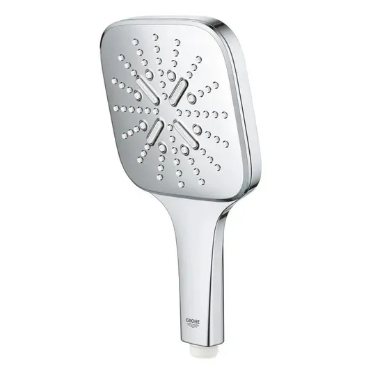 Grohe Rainshower SmartActive Cube - dušikomplekt 130 9,5 l/min, 3 pihustustüüpi, 90 cm statiiv ja voolik, kroomitud 26587000
