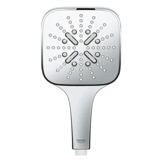 Grohe Rainshower SmartActive Cube - dušikomplekt 130 9,5 l/min, 3 pihustustüüpi, 90 cm statiiv ja voolik, kroomitud 26587000